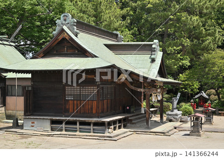 岩槻散歩:釣上神明社 拝殿 岩槻散歩:釣上神明社 拝殿 141366244