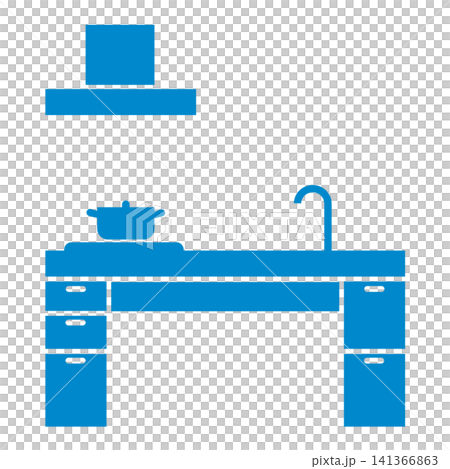 Universal Kitchen (single item) / Pictogram for welfare equipment Universal Kitchen (single item) / Pictogram for welfare equipment 141366863