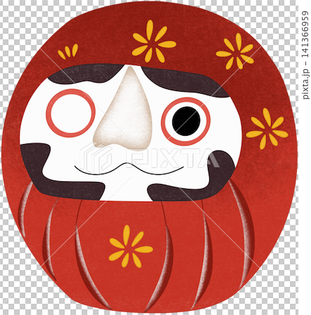 red japanese daruma red japanese daruma 141366959