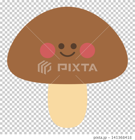 Cute mushrooms 141368418