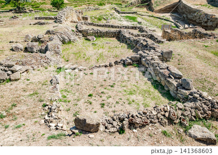excavations of the ancient city, masonry excavations of the ancient city, masonry 141368603