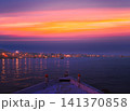 Boat View of Varanasi at Sunset Boat View of Varanasi at Sunset 141370858