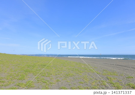 神奈川県・平塚市・虹ケ浜海岸 神奈川県・平塚市・虹ケ浜海岸 141371337