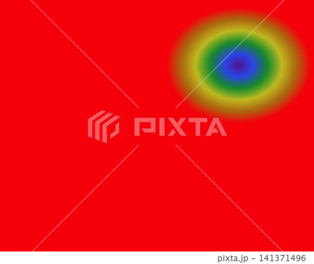 Red abstract background with colorful rainbow circle lens flare for pride event banner Red abstract background with colorful rainbow circle lens flare for pride event banner 141371496