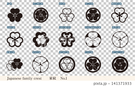 Family crest set 1 141371933