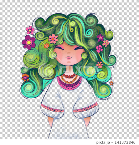 Fantasy Girl Illustration Fantasy Girl Illustration 141372846