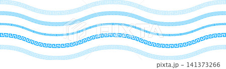 Ancient Greek border, old roman geometric frame Ancient Greek border, old roman geometric frame 141373266