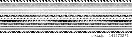 Ancient Greek border, old roman geometric frame Ancient Greek border, old roman geometric frame 141373271