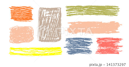 Color pencil boxes, square pencil frames, line scribble crayon texture background Color pencil boxes, square pencil frames, line scribble crayon texture background 141373297