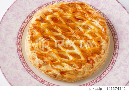 おいしいアップルカスタードパイ おいしいアップルカスタードパイ 141374342