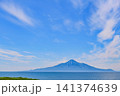 オロロンラインから望む利尻富士 141374639