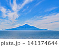 オロロンラインから望む利尻富士 141374644