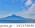 オロロンラインから望む利尻富士 141374646