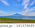オロロンラインから望む利尻富士 141374649