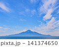 オロロンラインから望む利尻富士 141374650