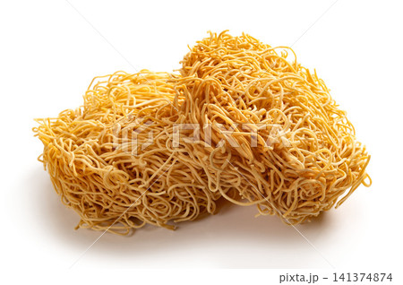 かた焼ソバの硬い麺 かた焼ソバの硬い麺 141374874