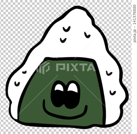 Onigiri or Japanese rice ball cartoon for food, Asian snack, sticker, menu, cafe, restaurant, breakfast, lunch, recipe, ingredients, supermarket, grocery shopping, cuisine, quick meal, mart Onigiri or Japanese rice ball cartoon for food, Asian snack, sticker, menu, cafe, restaurant, breakfast, lunch, recipe, ingredients, supermarket, grocery shopping, cuisine, quick meal, mart 141376880