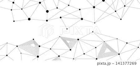 幾何学 抽象 六角形 ポリゴン 科学 背景 透過 141377269