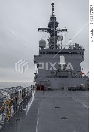 輸送艦くにさきの艦橋 輸送艦くにさきの艦橋 141377807