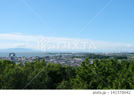 愛知県常滑市_大野城址から北西側風景8_2025年7月 141378042