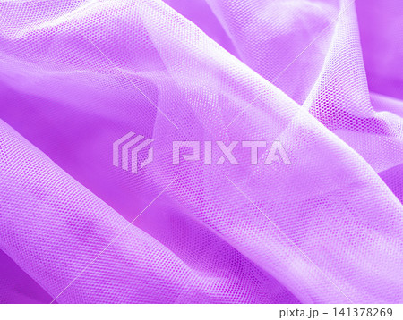 Purple fabric background silk cloth satin luxury backdrop texture curtain pattern soft light color wave silky linen abstract smooth material banner design fashion mockup product cosmetic beauty. Purple fabric background silk cloth satin luxury backdrop texture curtain pattern soft light color wave silky linen abstract smooth material banner design fashion mockup product cosmetic beauty. 141378269