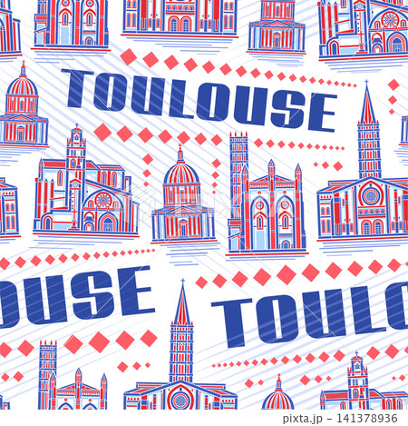 Vector Toulouse Seamless Pattern Vector Toulouse Seamless Pattern 141378936