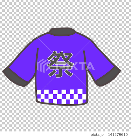 Purple festival happi coat Purple festival happi coat 141379610