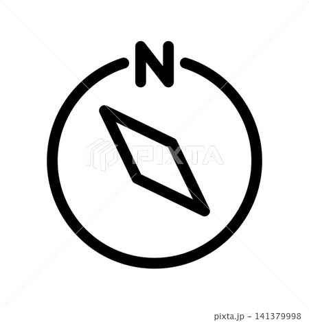 Compass icon design template 141379998