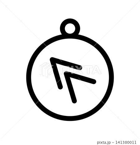 Compass icon design template Compass icon design template 141380011