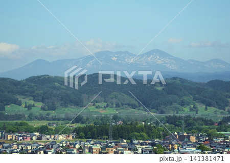 西山公園から見た八甲田山 141381471