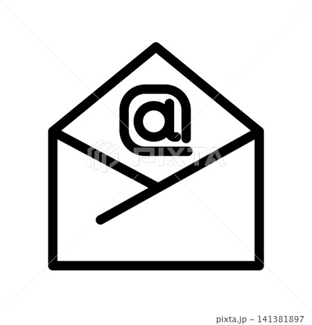Envelope icon design template Envelope icon design template 141381897
