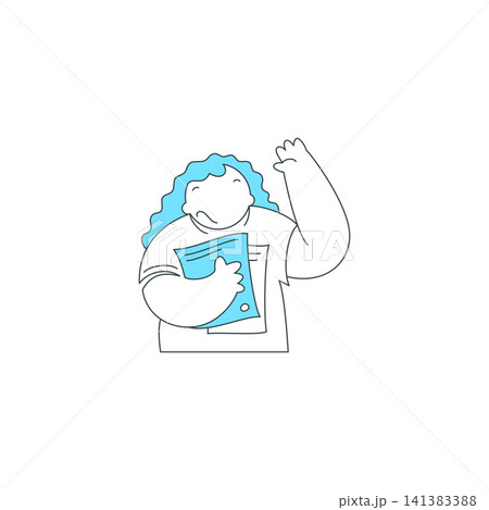 Happy Student With Diploma Vector Illustration For Creative Education And Success Concept Design Happy Student With Diploma Vector Illustration For Creative Education And Success Concept Design 141383388