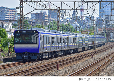 東海道本線 相模貨物 JR東日本 E235系1000番台 F-01編成(鎌倉) 試運転 東海道本線 相模貨物 JR東日本 E235系1000番台 F-01編成(鎌倉) 試運転 141383439