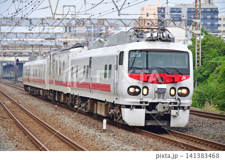 東海道本線 平塚 JR東日本 クモヤE491系(勝田)+マヤ50-5001(仙台) Easti-E 東海道本線 平塚 JR東日本 クモヤE491系(勝田)+マヤ50-5001(仙台) Easti-E 141383468