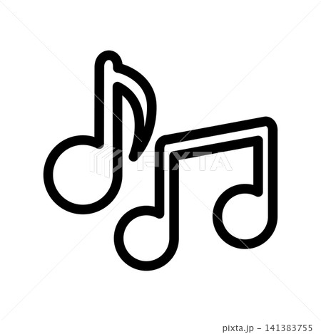 Music icon design template Music icon design template 141383755