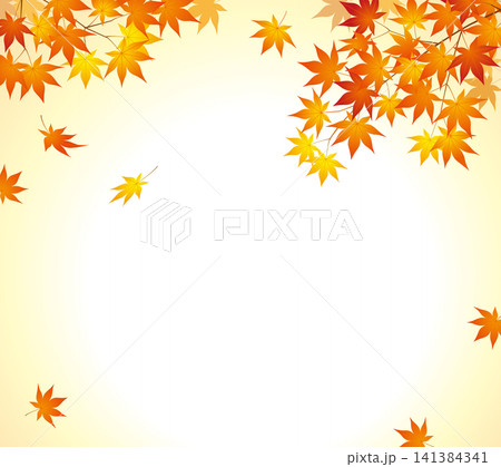 秋のイメージ紅葉背景13 141384341