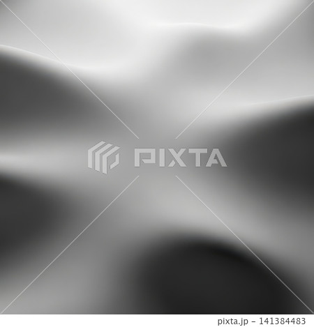 Glossy fluid with smooth valleys creating mysterious industrial ambiance 141384483