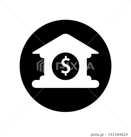 Bank icon design template Bank icon design template 141384824