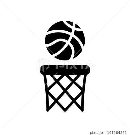 Basket ball icon design template Basket ball icon design template 141384831