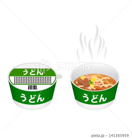 カップうどん カップうどん 141385959
