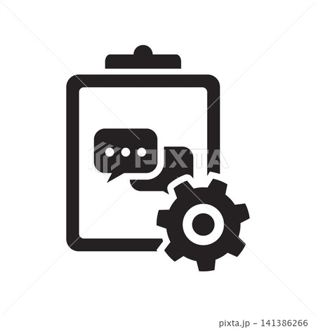 Management Consulting Icon with Business Strategy and Process Optimization Vector Management Consulting Icon with Business Strategy and Process Optimization Vector 141386266