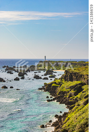 宮古島 東平安名崎の風景 宮古島 東平安名崎の風景 141386659
