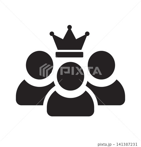 Leader Crowned Team Icon Leader Crowned Team Icon 141387231