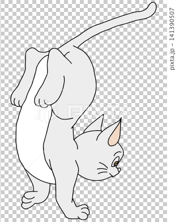 手繪動物插畫☆貓 手繪動物插畫☆貓 141390507