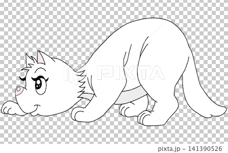 手繪動物插畫☆貓 手繪動物插畫☆貓 141390526