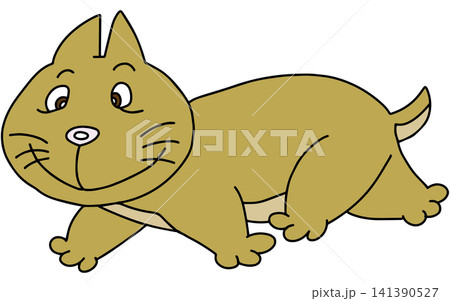 手書き動物イラスト☆ネコ 手書き動物イラスト☆ネコ 141390527