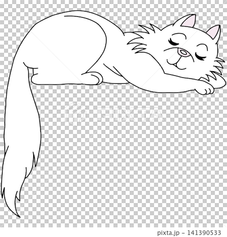 手繪動物插畫☆貓 手繪動物插畫☆貓 141390533