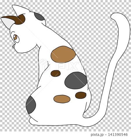 Hand-drawn animal illustration ☆ Cat Hand-drawn animal illustration ☆ Cat 141390546