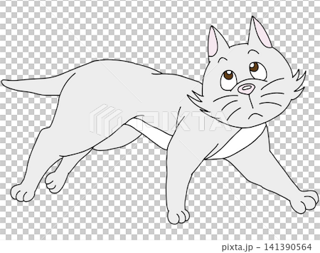 手繪動物插畫☆貓 手繪動物插畫☆貓 141390564
