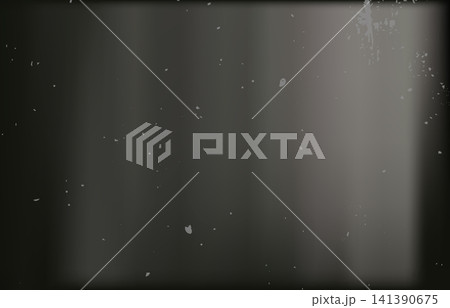 film texture. Retro aged grain movie background. Nostalgic vintage photo filter. Vector cinematic photography effect with light leak, grain and scratches, noise, dust 141390675